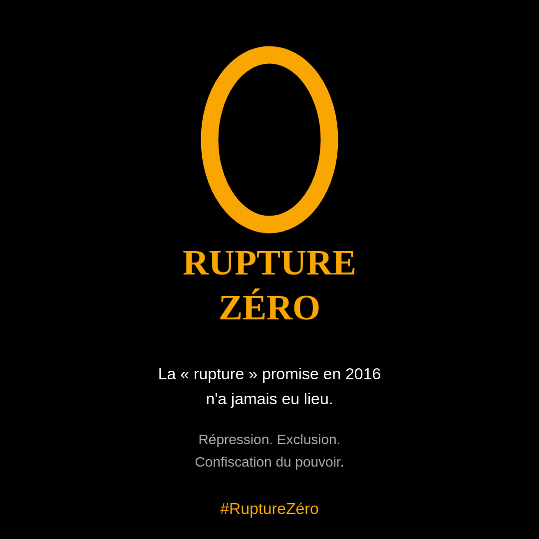 Campagne Zéro - Rupture Zéro