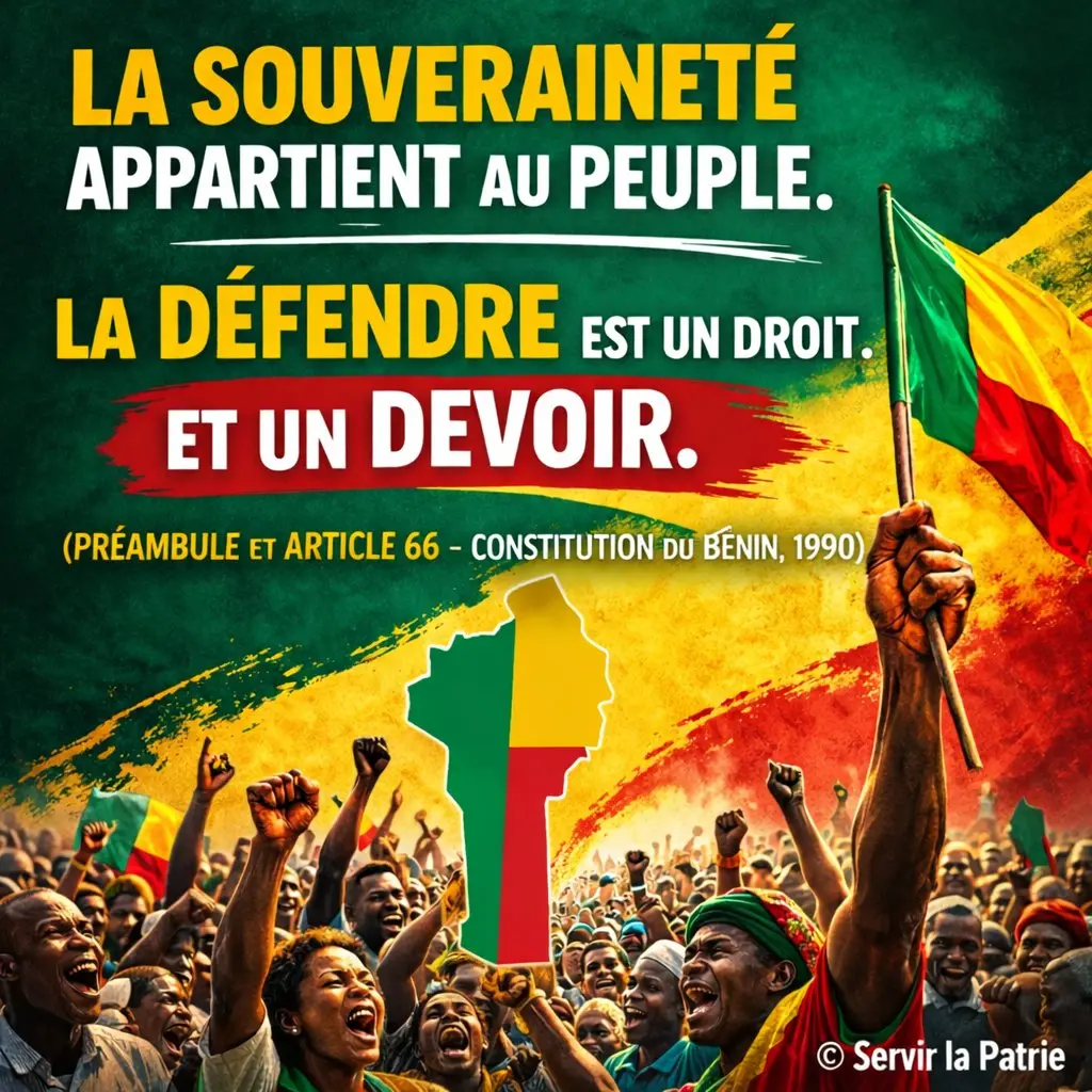 Bénin - Le peuple est souverain.